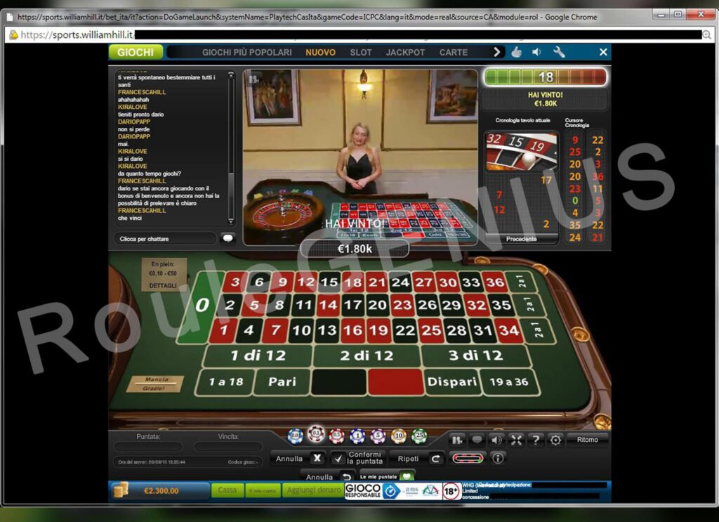 Win at roulette PROOFS